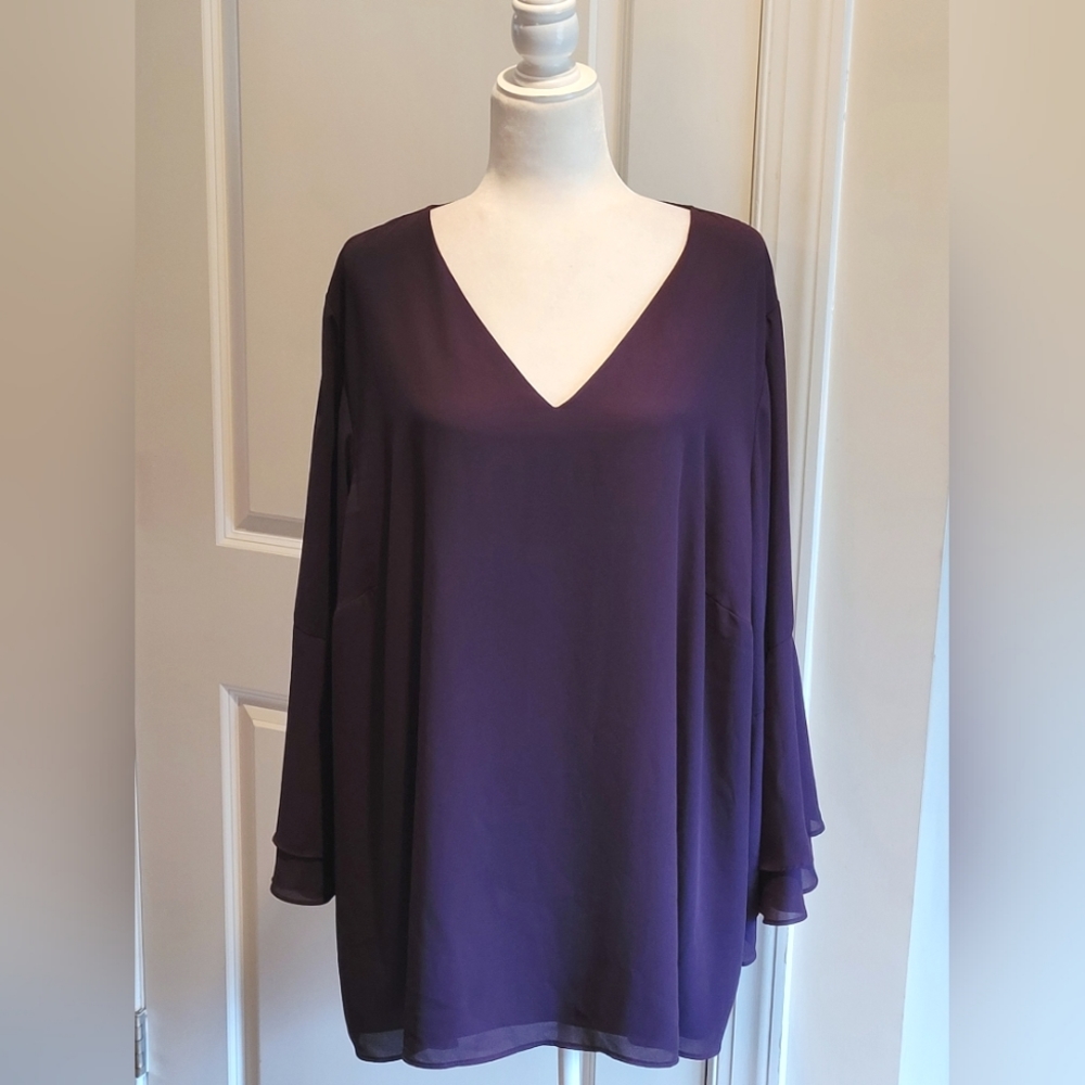 🌺Alfani Purple Blouse